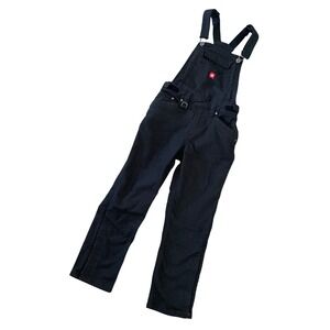 Engelbert Strauss WorkWear Black Bib Overalls‎ Kids 9-10y Youth kinder Pants